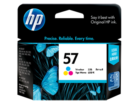 HP 57 Tri-color Ink Cartridge (C6657AA) EL